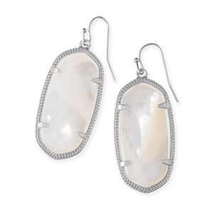 Kendra Scott Elle Silver Drop Earrings